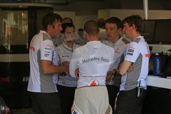 © 2012 Octane Photographic Ltd. Italian GP Monza - Friday 7th September 2012 - F1 Practice 1. McLaren MP4/27 - Lewis Hamilton. Digital Ref : 0505cb7d2031