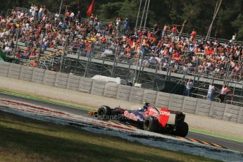 © 2012 Octane Photographic Ltd. Italian GP Monza - Friday 7th September 2012 - F1 Practice 1. Toro Rosso STR7 - Jean-Eric Vergne. Digital Ref : 0505lw1d9206