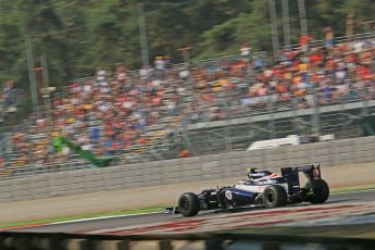 © 2012 Octane Photographic Ltd. Italian GP Monza - Friday 7th September 2012 - F1 Practice 1. Williams FW34 - Valtteri Bottas. Digital Ref : 0505lw1d9275