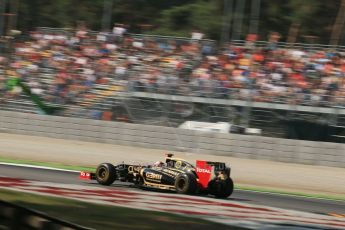 © 2012 Octane Photographic Ltd. Italian GP Monza - Friday 7th September 2012 - F1 Practice 1. Lotus E20 - Kimi Raikkonen. Digital Ref : 0505lw1d9339