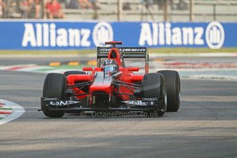 © 2012 Octane Photographic Ltd. Italian GP Monza - Friday 7th September 2012 - F1 Practice 1. Marussia MR01 - Timo Glock. Digital Ref : 0505lw7d5340