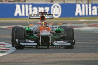© 2012 Octane Photographic Ltd. Italian GP Monza - Friday 7th September 2012 - F1 Practice 1. Force India VJM05 - Paul di Resta. Digital Ref : 0505lw7d5411