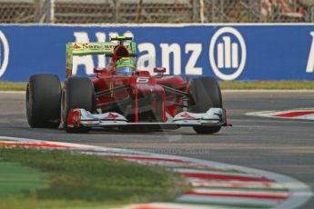 © 2012 Octane Photographic Ltd. Italian GP Monza - Friday 7th September 2012 - F1 Practice 1. Ferrari F2012 - Felipe Massa. Digital Ref : 0505lw7d5445