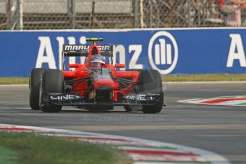 © 2012 Octane Photographic Ltd. Italian GP Monza - Friday 7th September 2012 - F1 Practice 1. Marussia MR01 - Charles Pic. Digital Ref : 0505lw7d5489