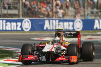 © 2012 Octane Photographic Ltd. Italian GP Monza - Friday 7th September 2012 - F1 Practice 1. HRT F112 - Ma Qing Hua. Digital Ref : 0505lw7d5653