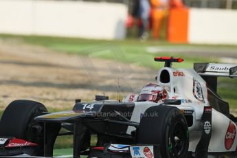 © 2012 Octane Photographic Ltd. Italian GP Monza - Friday 7th September 2012 - F1 Practice 1. Sauber C31 - Kamui Kobayashi. Digital Ref : 0505lw7d5692