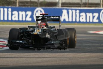 © 2012 Octane Photographic Ltd. Italian GP Monza - Friday 7th September 2012 - F1 Practice 1. Caterham CT01 - Heikki Kovalainen. Digital Ref : 0505lw7d5847