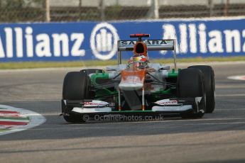 © 2012 Octane Photographic Ltd. Italian GP Monza - Friday 7th September 2012 - F1 Practice 1. Force India VJM05 - Paul di Resta. Digital Ref : 0505lw7d5872