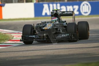 © 2012 Octane Photographic Ltd. Italian GP Monza - Friday 7th September 2012 - F1 Practice 1. Caterham CT01 - Vitaly Petrov. Digital Ref : 0505lw7d6173