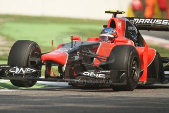 © 2012 Octane Photographic Ltd. Italian GP Monza - Friday 7th September 2012 - F1 Practice 1. Marussia MR01 - Charles Pic. Digital Ref : 0505lw7d6217