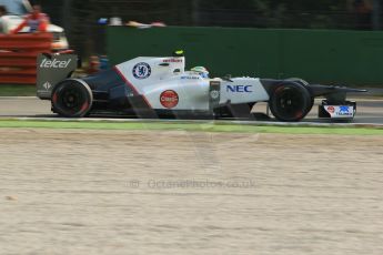 © 2012 Octane Photographic Ltd. Italian GP Monza - Saturday 8th September 2012 - F1 Practice 3. Sauber C31 - Sergio Perez. Digital Ref :