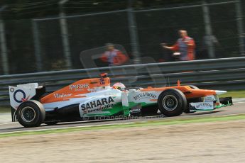 © 2012 Octane Photographic Ltd. Italian GP Monza - Saturday 8th September 2012 - F1 Practice 3. Force India VJM05 - Paul di Resta. Digital Ref : 0512lw1d1077