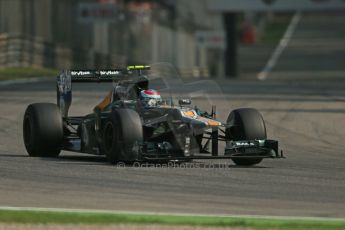 © 2012 Octane Photographic Ltd. Italian GP Monza - Saturday 8th September 2012 - F1 Practice 3. Caterham CT01 - Vitaly Petrov. Digital Ref :