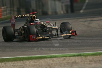 © 2012 Octane Photographic Ltd. Italian GP Monza - Saturday 8th September 2012 - F1 Practice 3. Lotus E20 - Kimi Raikkonen. Digital Ref :