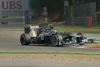 © 2012 Octane Photographic Ltd. Italian GP Monza - Saturday 8th September 2012 - F1 Practice 3. Williams FW34 - Bruno Senna. Digital Ref :