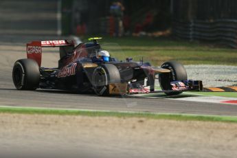 © 2012 Octane Photographic Ltd. Italian GP Monza - Saturday 8th September 2012 - F1 Practice 3. Toro Rosso STR7 - Jean-Eric Vergne. Digital Ref :
