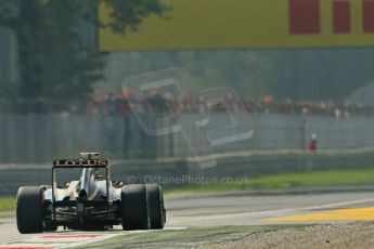 © 2012 Octane Photographic Ltd. Italian GP Monza - Saturday 8th September 2012 - F1 Practice 3. Lotus E20 - Kimi Raikkonen. Digital Ref :