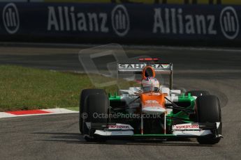 © 2012 Octane Photographic Ltd. Italian GP Monza - Saturday 8th September 2012 - F1 Practice 3. Force India VJM05 - Paul di Resta. Digital Ref : 0512lw7d7488