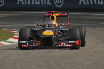 © 2012 Octane Photographic Ltd. Italian GP Monza - Saturday 8th September 2012 - F1 Practice 3. Red Bull RB8 - Sebastian Vettel. Digital Ref :