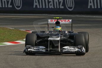 © 2012 Octane Photographic Ltd. Italian GP Monza - Saturday 8th September 2012 - F1 Practice 3. Williams FW34 - Bruno Senna. Digital Ref :