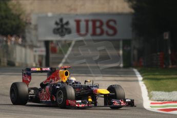 © 2012 Octane Photographic Ltd. Italian GP Monza - Saturday 8th September 2012 - F1 Practice 3. Red Bull RB8 - Sebastian Vettel. Digital Ref :