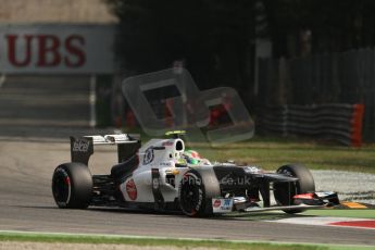 © 2012 Octane Photographic Ltd. Italian GP Monza - Saturday 8th September 2012 - F1 Practice 3. Sauber C31 - Sergio Perez. Digital Ref :