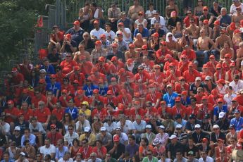 World © Octane Photographic Ltd. Formula 1 Italian GP, 9th September 2012. The Tiffosi - the World famous Ferrari fans at their home GP. Digital Ref : 0518lw1d0002