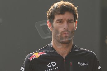 © 2012 Octane Photographic Ltd. Italian GP Monza - Saturday 8th September 2012 - F1 Paddock. Mark Webber - Red Bull Racing. Digital Ref :