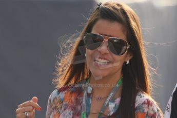 © 2012 Octane Photographic Ltd. Italian GP Monza - Saturday 8th September 2012 - F1 PaddockPastor Maldonado's (Williams) girlfriend Gabriella Tarkany. Digital Ref :