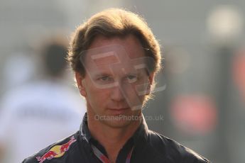 World © Octane Photographic Ltd. Formula 1 Italian GP, F1 Paddock. 9th September 2012. Christian Horner - Red Bull. Digital Ref : 0517lw7d8559