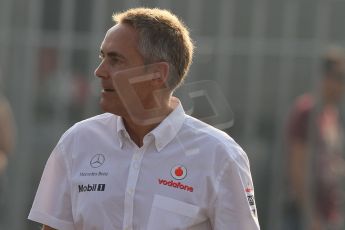 World © Octane Photographic Ltd. Formula 1 Italian GP, F1 Paddock. 9th September 2012. Martin Whitmarsh - Vodafone McLaren Mercedes. Digital Ref : 0517lw7d8619