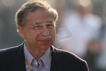 World © Octane Photographic Ltd. Formula 1 Italian GP, F1 Paddock. 9th September 2012. Jean Todt - Head of FIA. Digital Ref : 0517lw7d8667