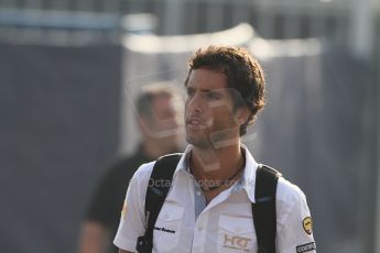 World © Octane Photographic Ltd. Formula 1 Italian GP, F1 Paddock. 9th September 2012. HRT. Digital Ref : 0517lw7d8675