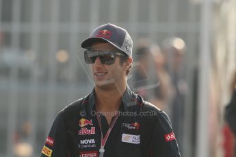 World © Octane Photographic Ltd. Formula 1 Italian GP, F1 Paddock. 9th September 2012. Daniel Ricciardo - Toro Rosso. Digital Ref : 0517lw7d8678