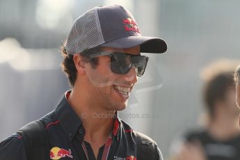 World © Octane Photographic Ltd. Formula 1 Italian GP, F1 Paddock. 9th September 2012. Daniel Ricciardo - Toro Rosso. Digital Ref : 0517lw7d8681