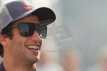 World © Octane Photographic Ltd. Formula 1 Italian GP, F1 Paddock. 9th September 2012. Daniel Ricciardo - Toro Rosso. Digital Ref : 0517lw7d8683