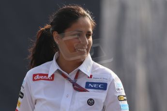 World © Octane Photographic Ltd. Formula 1 Italian GP, F1 Paddock. 9th September 2012 - Monisha Kaltenborn - Sauber. Digital Ref : 0517lw7d8807