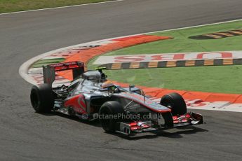 © 2012 Octane Photographic Ltd. Italian GP Monza - Friday 7th September 2012 - F1 Practice 2. McLaren MP4/27 - Lewis Hamilton. Digital Ref : 0507lw1d9394