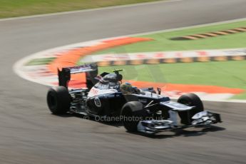 © 2012 Octane Photographic Ltd. Italian GP Monza - Friday 7th September 2012 - F1 Practice 2. Williams FW34 - Bruno Senna. Digital Ref :
