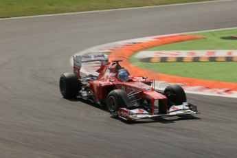 © 2012 Octane Photographic Ltd. Italian GP Monza - Friday 7th September 2012 - F1 Practice 2. Ferrari F2012 - Fernando Alonso. Digital Ref :