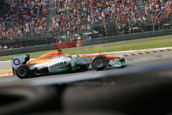 © 2012 Octane Photographic Ltd. Italian GP Monza - Friday 7th September 2012 - F1 Practice 2. Force India VJM05 - Paul di Resta. Digital Ref :