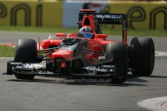 © 2012 Octane Photographic Ltd. Italian GP Monza - Friday 7th September 2012 - F1 Practice 2. Marussia MR01 - Timo Glock. Digital Ref :