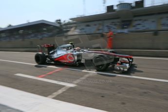 © 2012 Octane Photographic Ltd. Italian GP Monza - Friday 7th September 2012 - F1 Practice 2. McLaren MP4/27 - Lewis Hamilton. Digital Ref : 0507lw1d9766