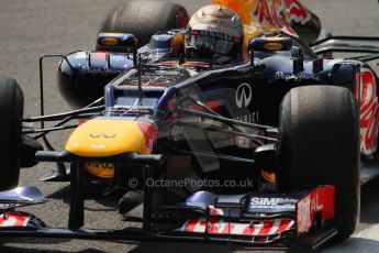 © 2012 Octane Photographic Ltd. Italian GP Monza - Friday 7th September 2012 - F1 Practice 2. Red Bull RB8 - Sebastian Vettel. Digital Ref :