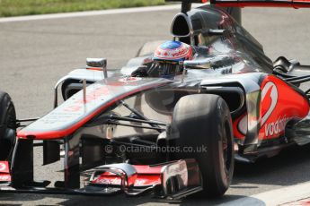 © 2012 Octane Photographic Ltd. Italian GP Monza - Friday 7th September 2012 - F1 Practice 2. McLaren MP4/27 - Jenson Button. Digital Ref :
