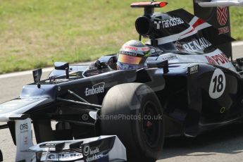 © 2012 Octane Photographic Ltd. Italian GP Monza - Friday 7th September 2012 - F1 Practice 2. Williams FW34 - Pastor Maldonado. Digital Ref :