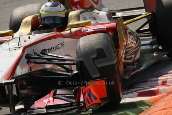 © 2012 Octane Photographic Ltd. Italian GP Monza - Friday 7th September 2012 - F1 Practice 2. HRT F112 - Pedro de La Rosa. Digital Ref :