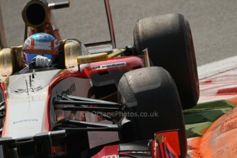 © 2012 Octane Photographic Ltd. Italian GP Monza - Friday 7th September 2012 - F1 Practice 2. HRT F112 - Narain Karthikeyan. Digital Ref :