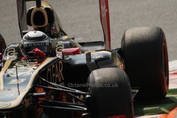 © 2012 Octane Photographic Ltd. Italian GP Monza - Friday 7th September 2012 - F1 Practice 2. Lotus E20 - Kimi Raikkonen. Digital Ref :