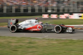 © 2012 Octane Photographic Ltd. Italian GP Monza - Friday 7th September 2012 - F1 Practice 2. McLaren MP4/27 - Jenson Button. Digital Ref :